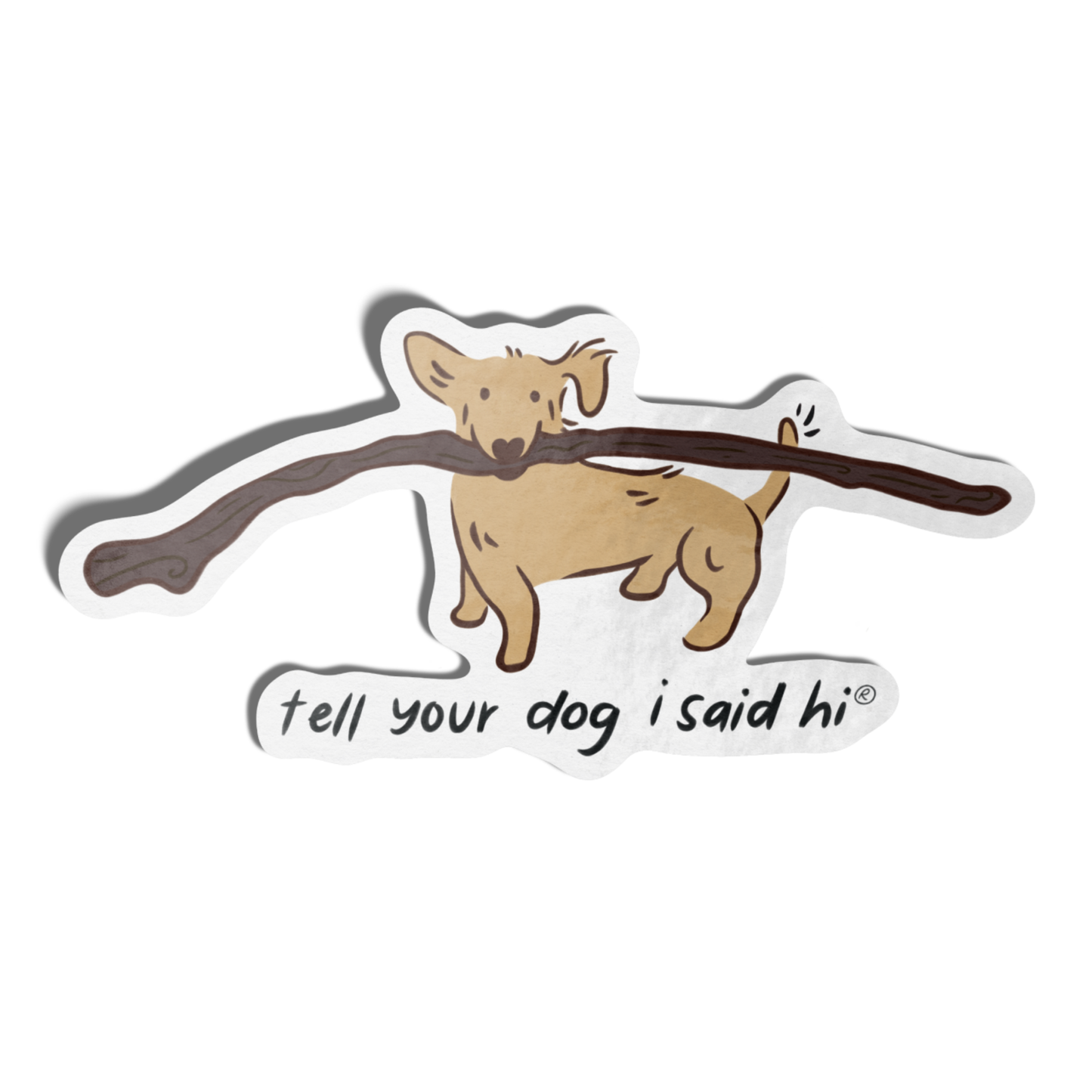 Big Stick Sticker