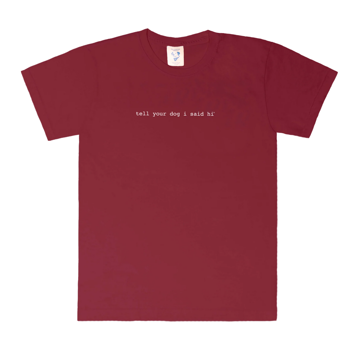 Classic Tee - Cherry Wine