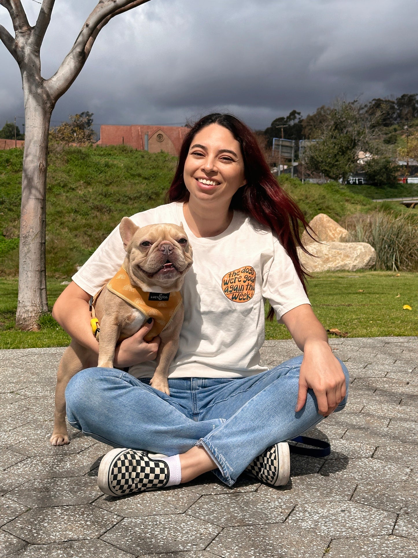 The Dogs Were Good Again Tee - White