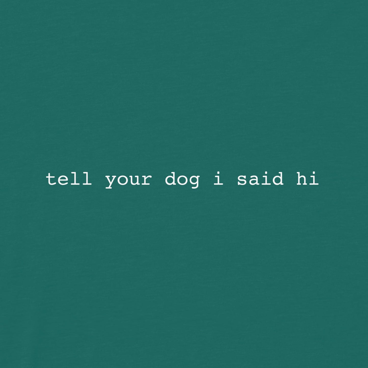 Classic Tee - Dark Teal