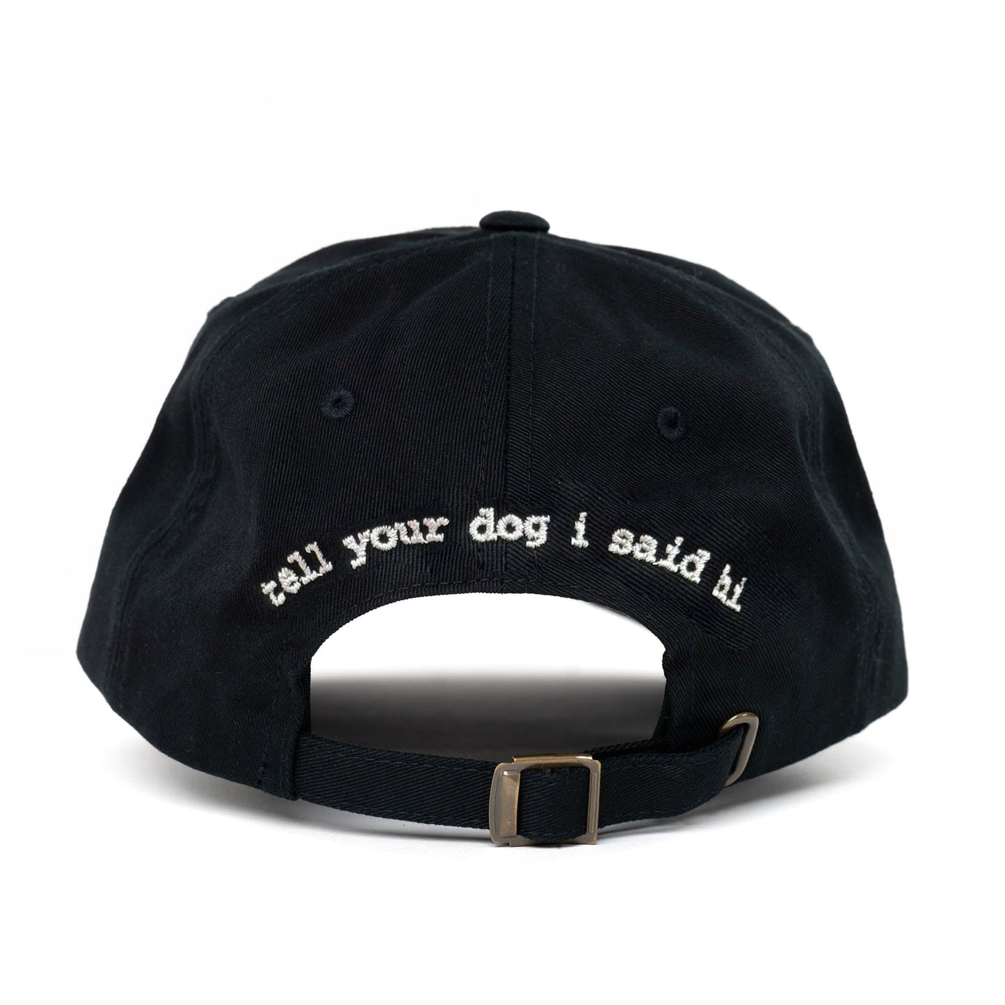 Black Waving Dog Hat