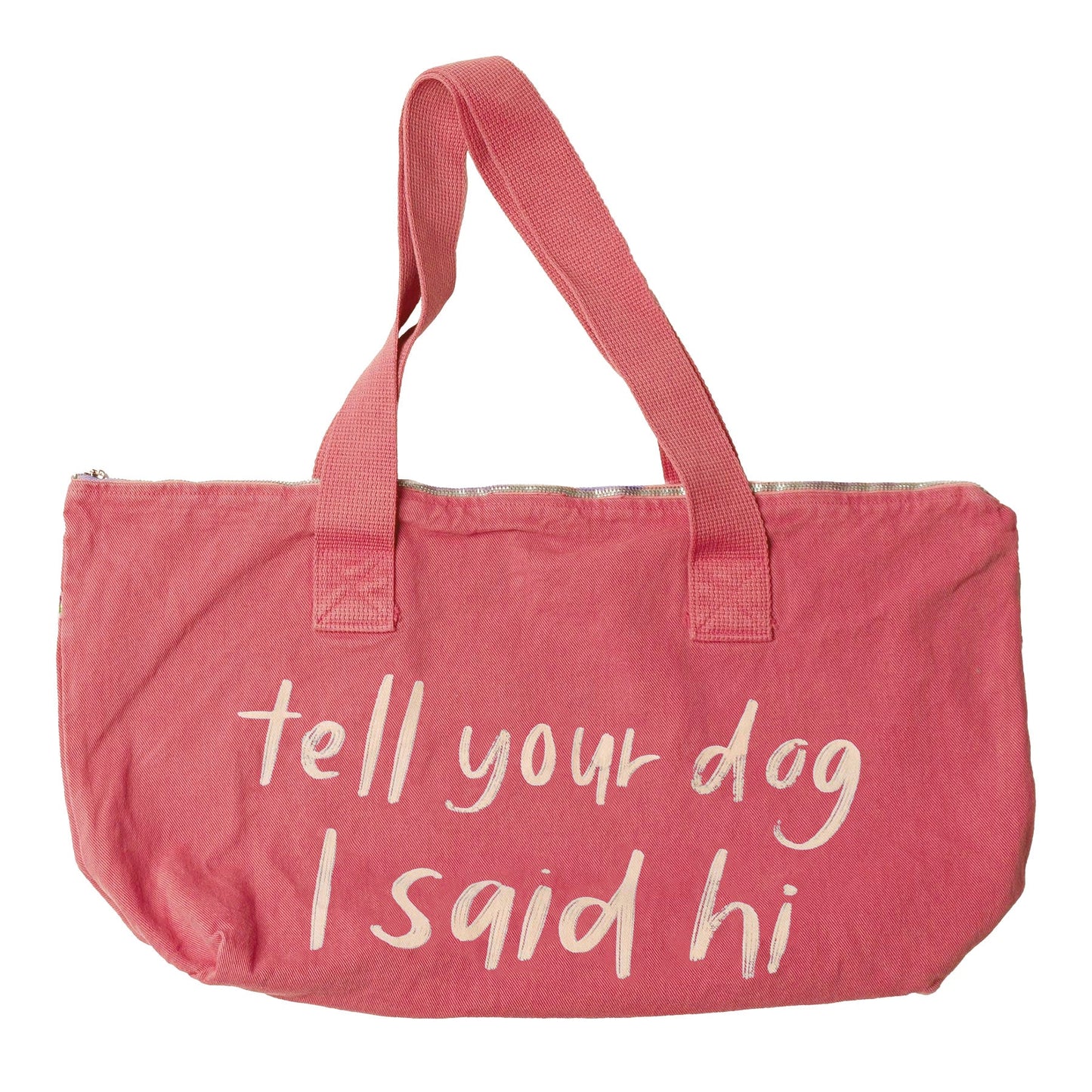 Pink Tote Bag