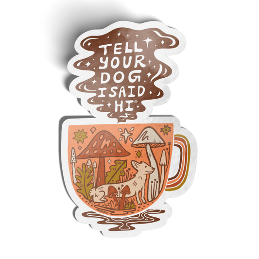 Cup of Cozy Sticker