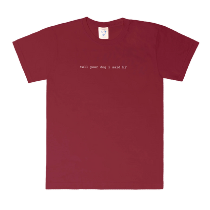 Classic Tee - Cherry Wine