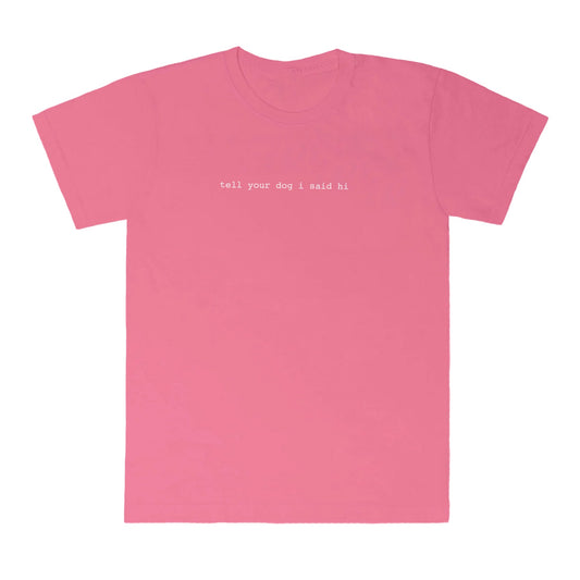 Classic Tee - Pink