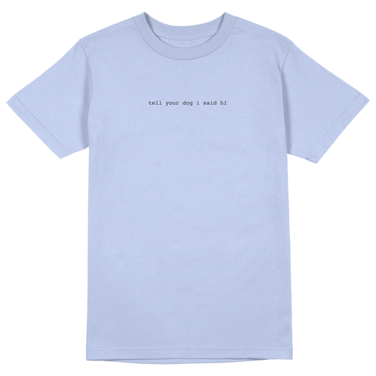 Classic Tee - Snowy Blue