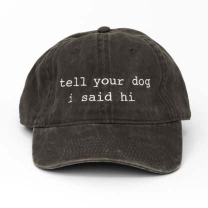 Black Vintage Hat