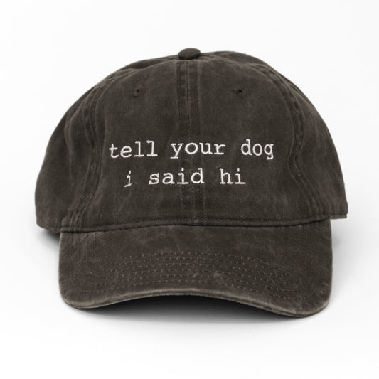 Black Vintage Hat