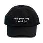 Black Hat - lowercase