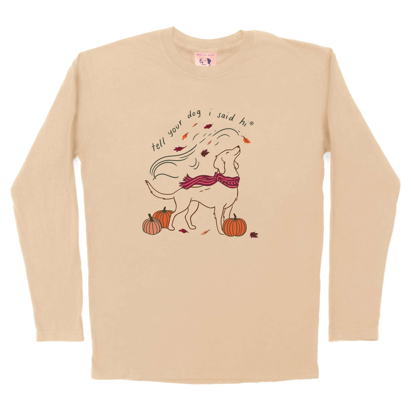 Pumpkin Patch Long Sleeve - Autumn Blonde