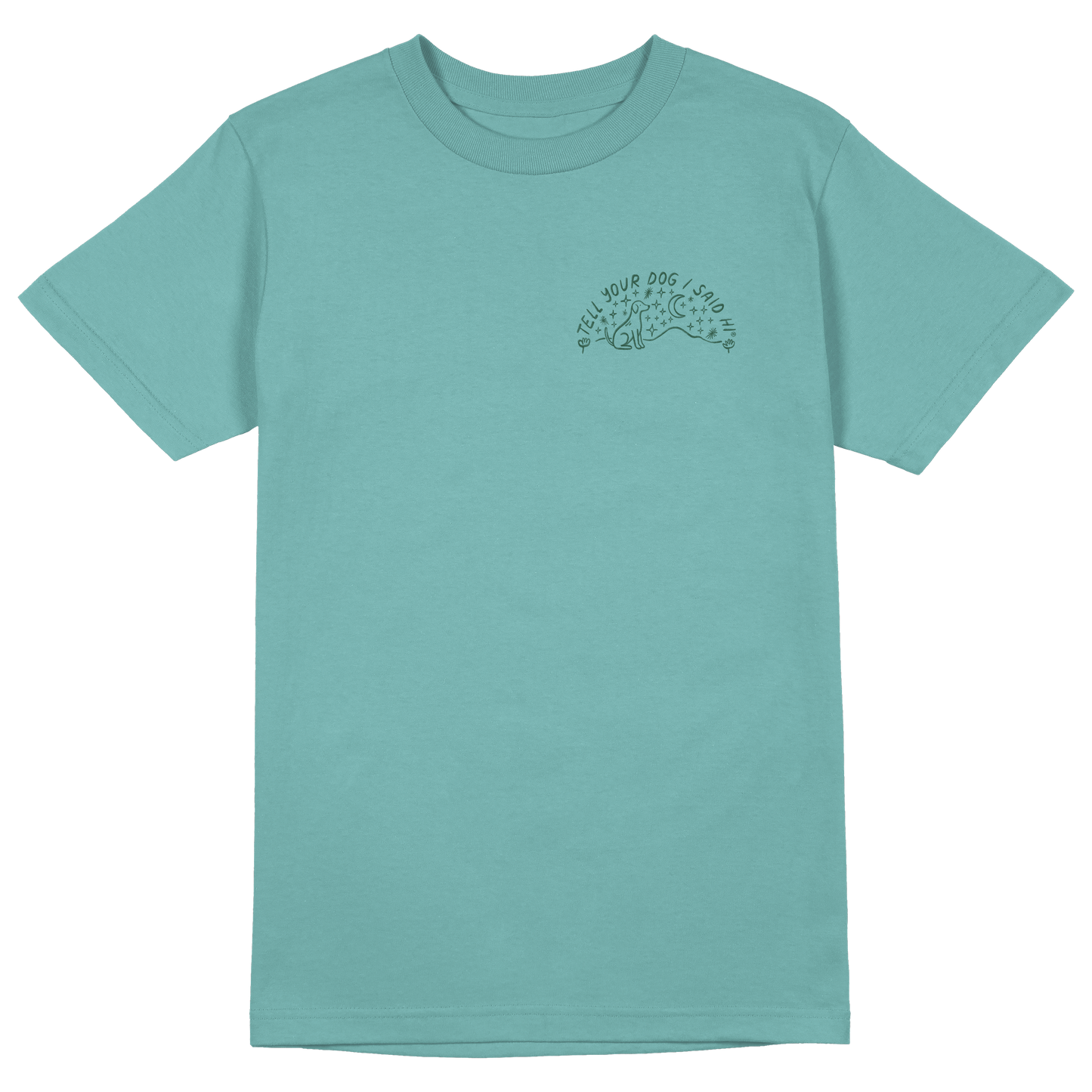 Outdoorsy Tee - Spring Teal