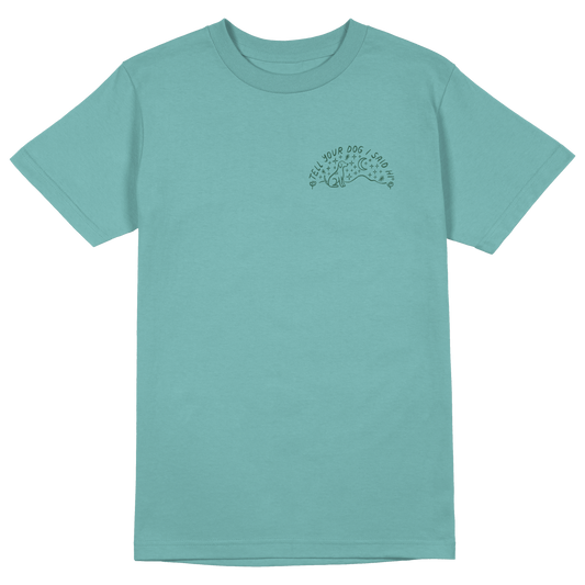 Outdoorsy Tee - Spring Teal