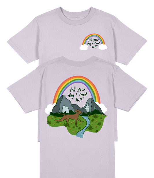 Chasing Rainbows Tee - Lavender