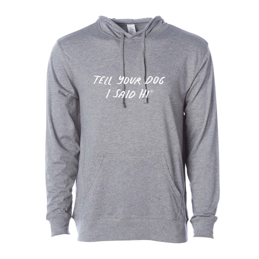 Daydream Walk Lightweight Hoodie - Heather Grey