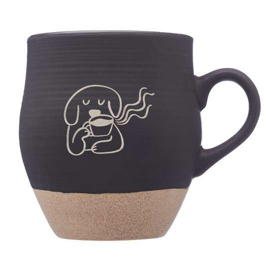 Tell Your Dog I Said Hi Ceramic Mug - Black