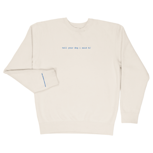 Classic Crewneck - Bone