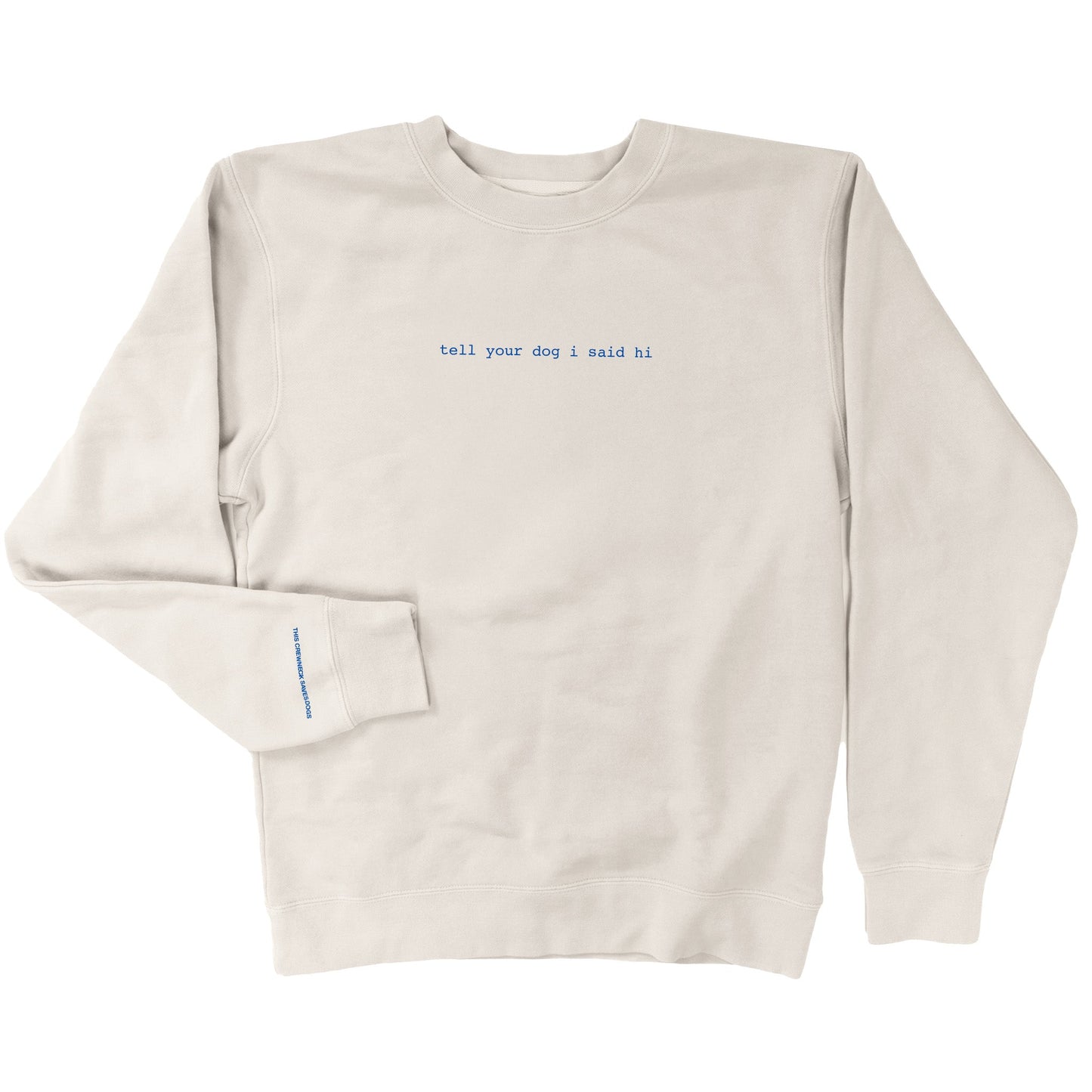 Classic Crewneck - Bone