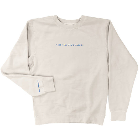 Classic Crewneck - Bone