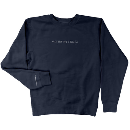 Classic Crewneck - Navy