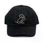 Black Waving Dog Hat