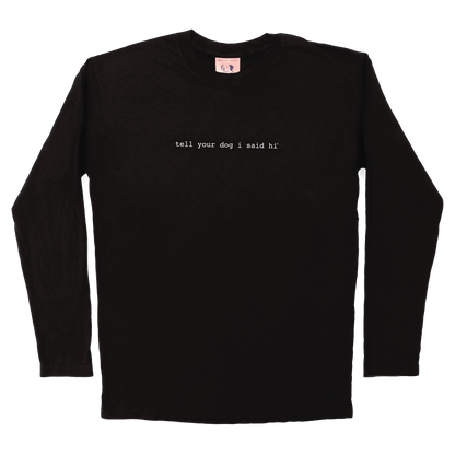 Long Sleeve Classic TYDISH - Black