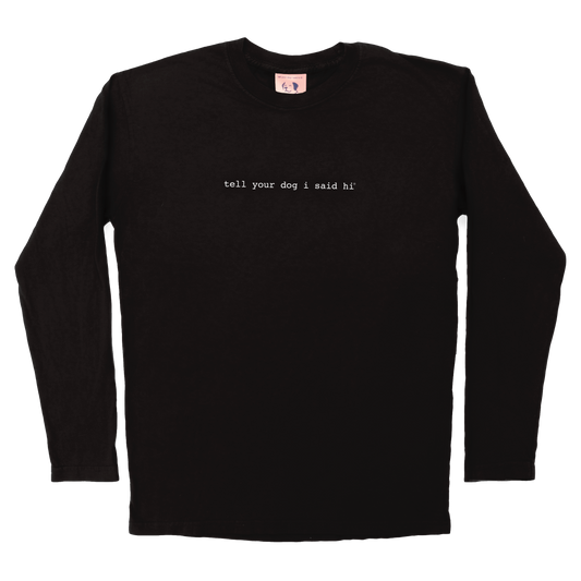 Long Sleeve Classic TYDISH - Black