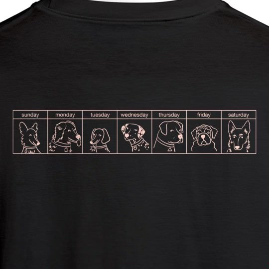 The Dogs Were Good Again Tee - Black