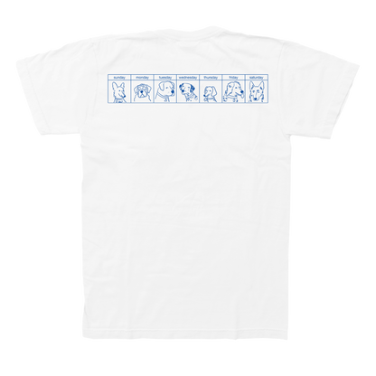 The Dogs Were Good Again Tee - White