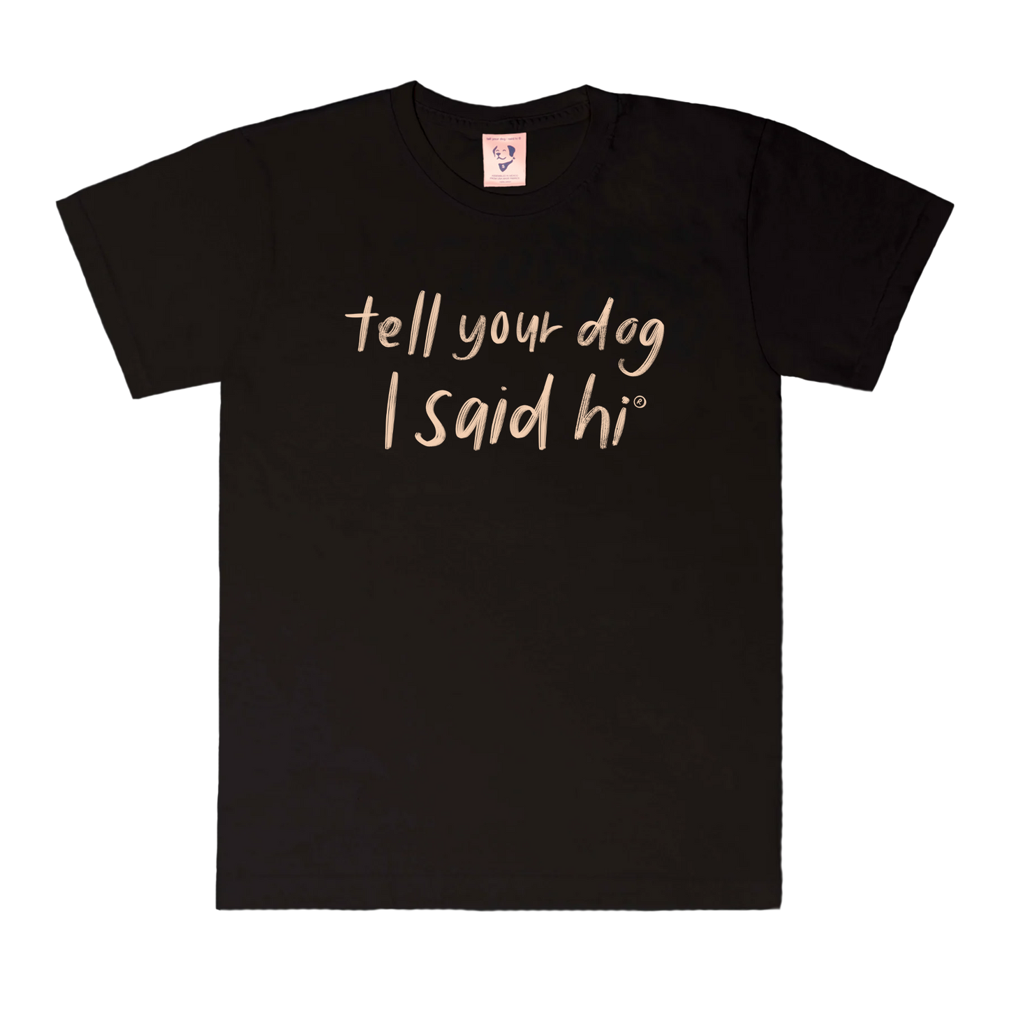 Handwritten Tee - Black